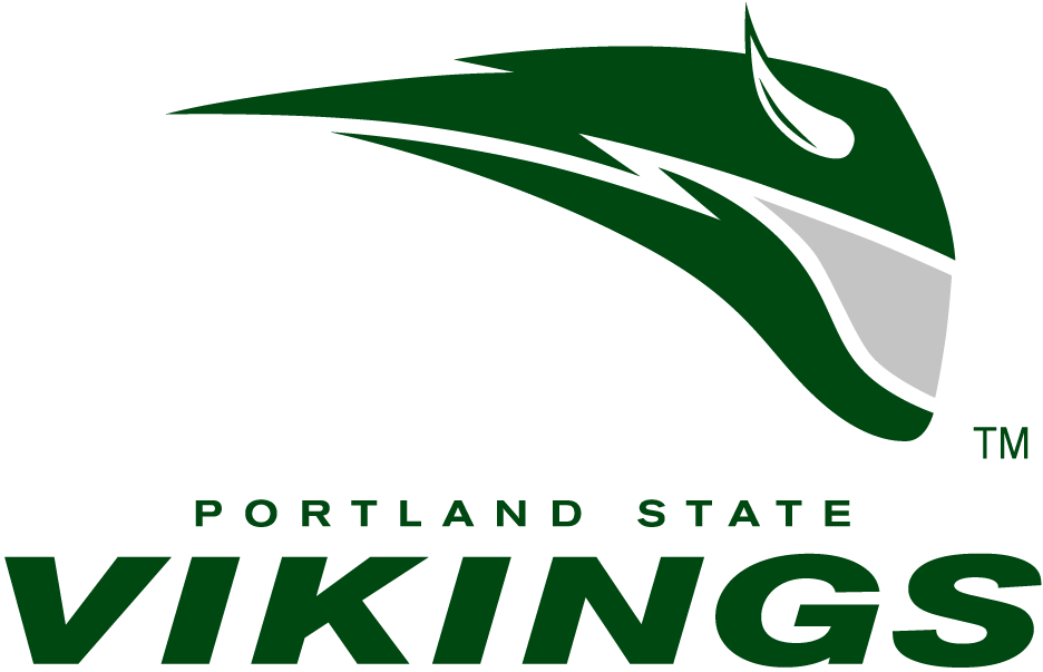 Portland State Vikings 1999-2015 Primary Logo iron on paper